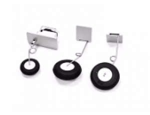 Freewing E.E Lightning 64mm EDF Jet Landing Gear with Steering Servo